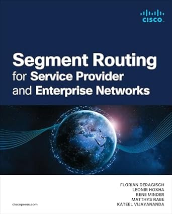 Segment Routing for Service Provider and Enterprise Networks - Epub + Converted Pdf